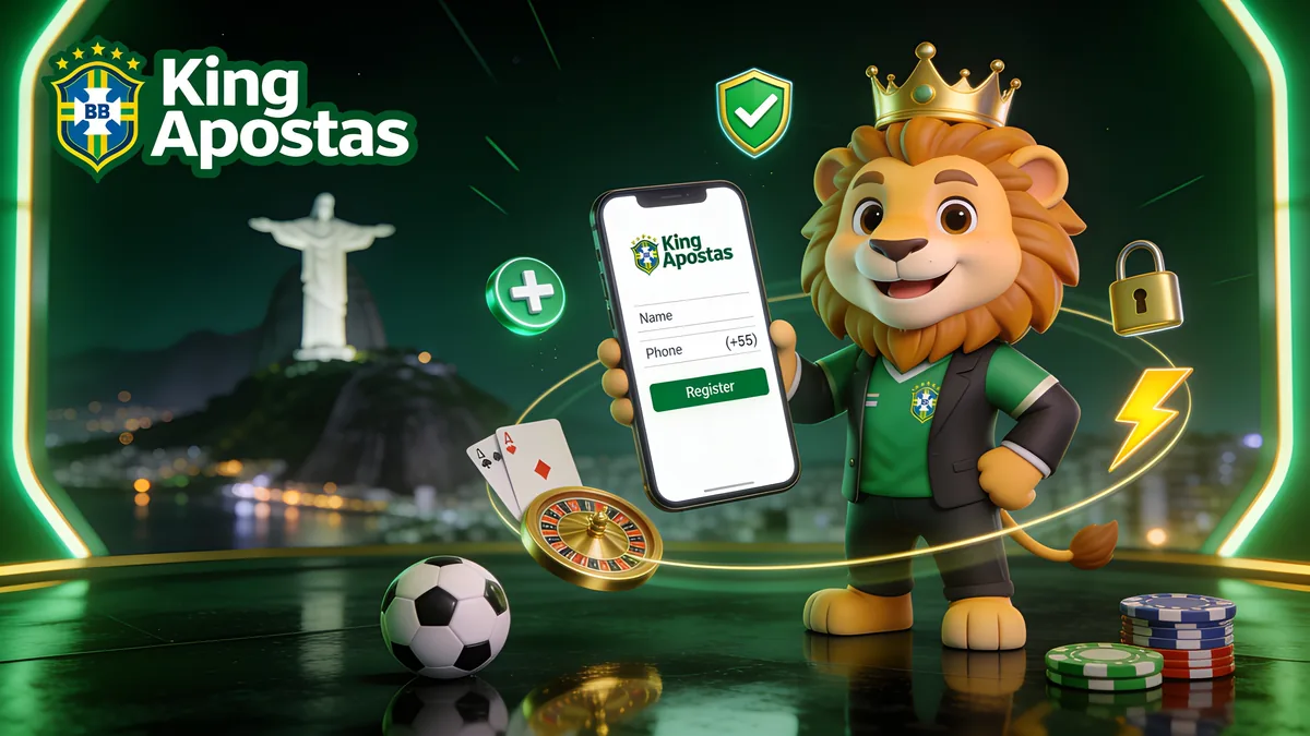 Como Fazer o Cadastro na King Apostas para jogadores no Brasil